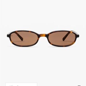 Jimmy Fairly Emmy Tortoise Oval Sunglasses